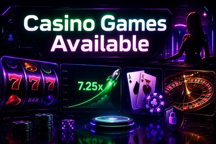 Casino Games Available
