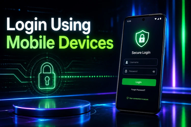 Login Using Mobile Devices